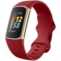 imoshion Bracelet sport en silicone Fitbit Charge 5 / 6 - Taille L - Rouge