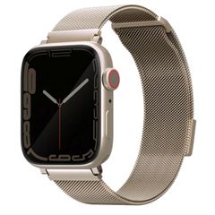 Uniq Bracelet Dante Mesh Milanese en acier Apple Watch | 44/45/46/49 mm - Starlight