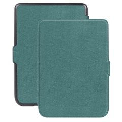 imoshion Étui de liseuse portefeuille Slim Hard Amazon Kindle Paperwhite (2024) / Paperwhite Signature Edition (2024) / Colorsoft (2024) / Colorsoft Signature Edition (2024) - Vert foncé