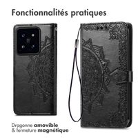 imoshion Etui de télephone Mandala Xiaomi 14 - Noir