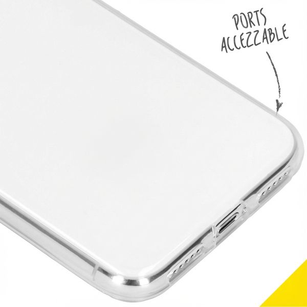 Accezz Coque Clear Apple iPhone X / Xs - Transparent
