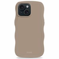 Holdit Coque Wavy Apple iPhone 17e / 16e / 15 / 14 / 13 - Mocha Brown