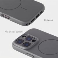 Accezz Coque Grip avec MagSafe Apple iPhone 16 Pro - Gris