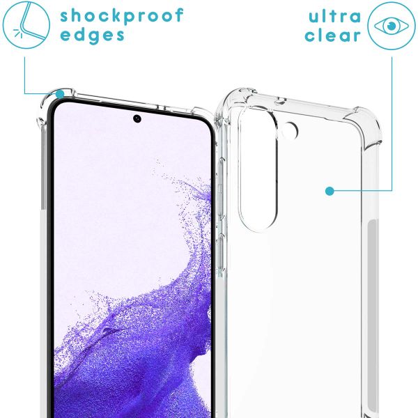 imoshion Coque arrière transparente avec cordon Samsung Galaxy S23 - Rose Doré