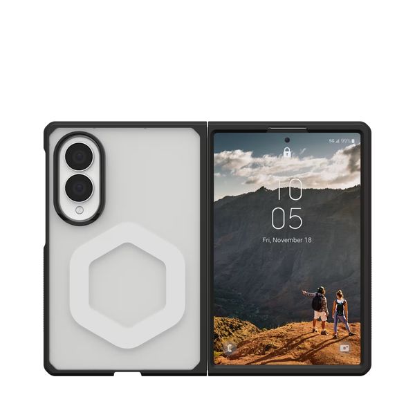 UAG Coque arrière magnétique Mouve Samsung Galaxy Z Fold 8 - Ice
