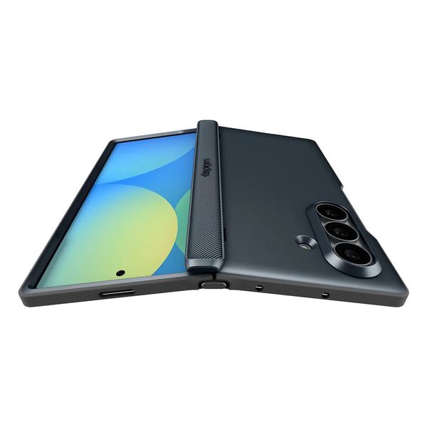 Spigen Coque Slim Armor MagSafe Samsung Galaxy Z Fold 8 Ultra - Metal Slate