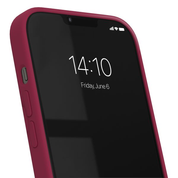 iDeal of Sweden Coque Silicone Apple iPhone 17e / 16e / 15 / 14 / 13 - Cranberry