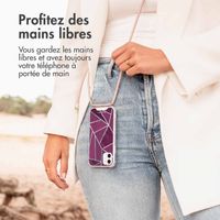imoshion Coque Design avec cordon Samsung Galaxy S10 - Bordeaux Graphic