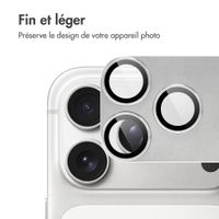 imoshion Protection Caméra en verre trempé 2 Pack pour l'Apple iPhone 18 Pro - Argent