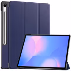 imoshion Coque tablette Trifold Samsung Galaxy Tab S10 FE Plus - Bleu foncé
