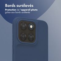 imoshion Coque Couleur Motorola Moto G77 - Bleu foncé