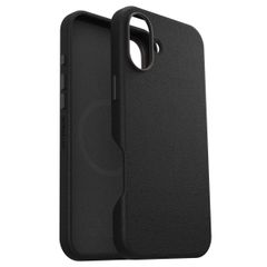 OtterBox Coque en cuir de cactus Symmetry MagSafe Apple iPhone 16 Plus - Noir Ash