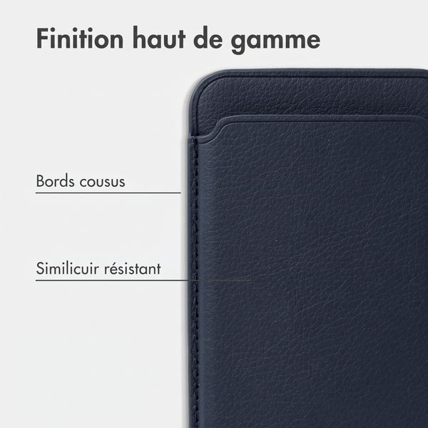imoshion Porte-cartes magnétique - Compatible avec MagSafe - Bleu foncé