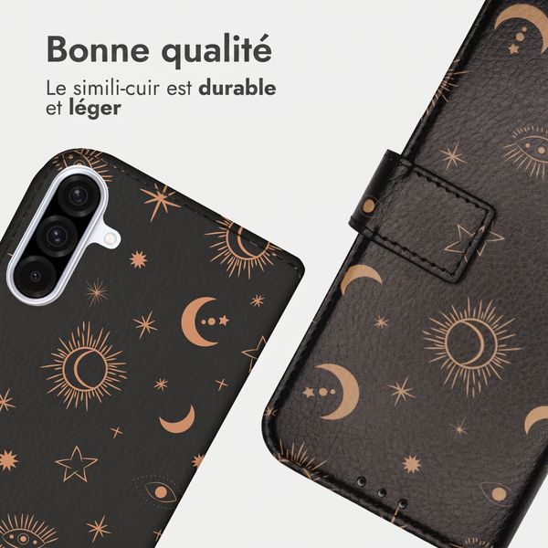 imoshion Étui de télephone portefeuille Design Samsung Galaxy A26 - Sky Black