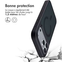 Accezz Coque Givrée Robuste avec MagSafe Apple iPhone 17 Pro Max - Noir