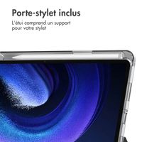 imoshion Coque tablette rigide Trifold Xiaomi Pad 6 / 6 Pro - Noir