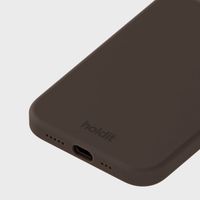 Holdit Coque Silicone Apple iPhone 12 (Pro) - Chocolate