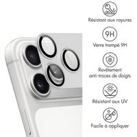 imoshion Protection Caméra en verre trempé 2 Pack pour l'Apple iPhone 18 Pro - Argent
