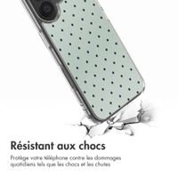imoshion Coque Design Apple iPhone 17 - Polka Dot Mintgroen