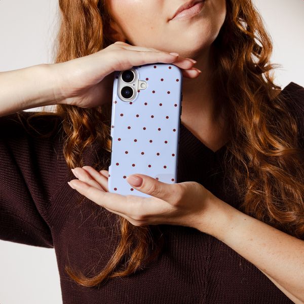 Selencia Coque arrière Vivid Apple iPhone 12 (Pro) - Happy Dots Digital Sky