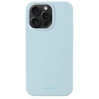 Holdit Coque Silicone Apple iPhone 13 Pro Max - Mineral Blue