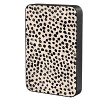 Burga Powerbank magnétique 5 000 mAh - MagSafe et Qi2 - Latte aux amandes / Gunmetal