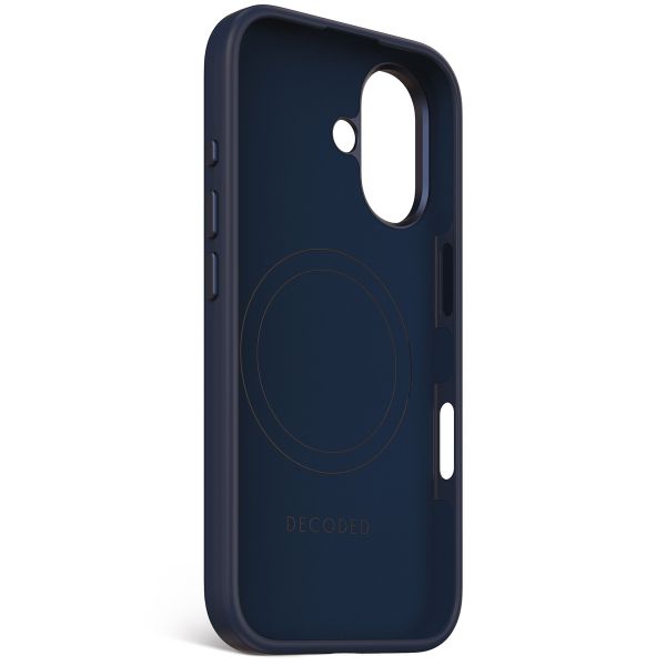 Decoded Coque en silicone MagSafe Apple iPhone 16 - Blue Print