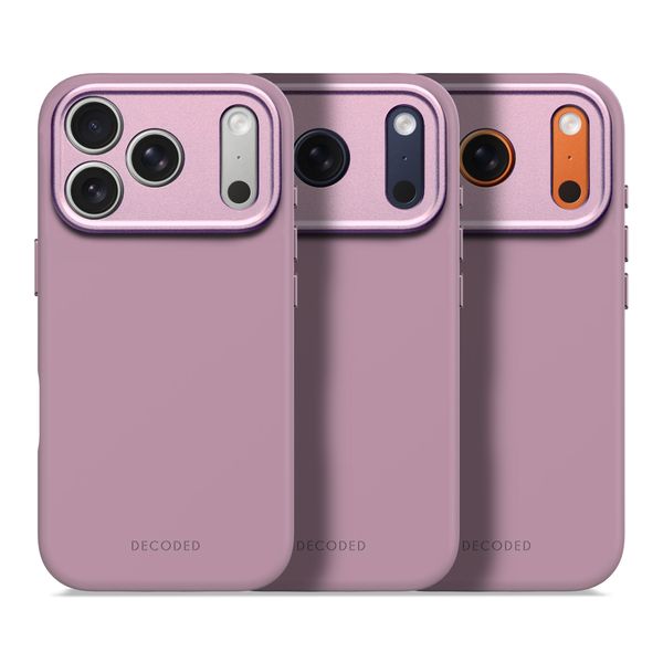 Decoded Coque en silicone MagSafe Apple iPhone 17 Pro - Rosette