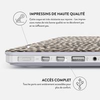 Burga Coque Rigide Apple MacBook Pro 13 pouces (2020 / 2022) - Almond latte