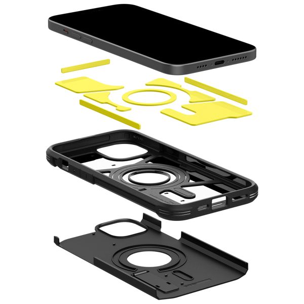 Spigen Coque Tough Armor MagSafe Apple iPhone 15 - Noir