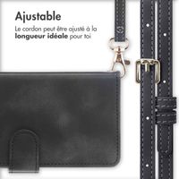 imoshion Etui de télephone portefeuille avec cordon Apple iPhone 14 / 13 - Noir