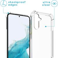 imoshion Coque arrière transparente avec cordon Samsung Galaxy A54 (5G) - Noir