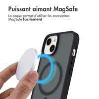imoshion Coque Color Guard avec MagSafe Apple iPhone 14 / 13 - Noir