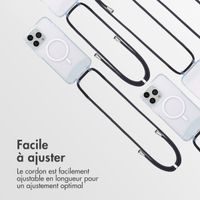 imoshion Coque MagSafe avec cordon amovible Apple iPhone 15 Pro Max - Transparent