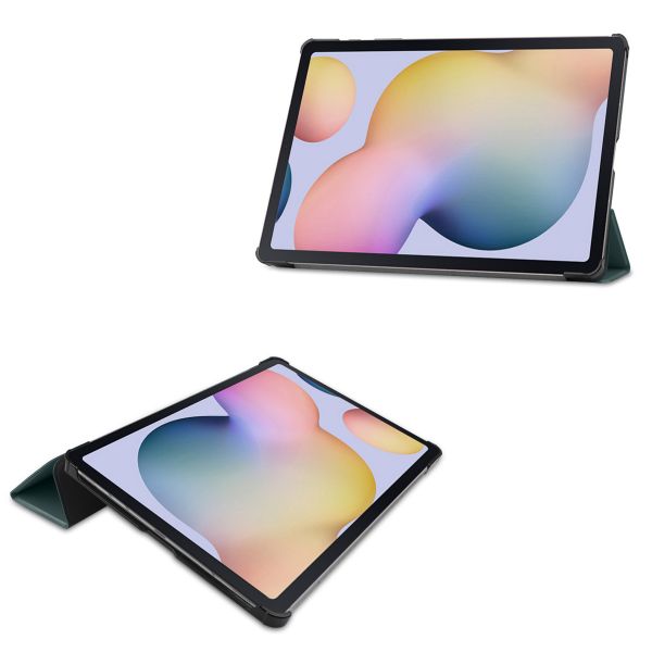 imoshion Coque tablette Trifold Samsung Galaxy Tab S8 Plus / S7 Plus / S7 FE 5G - Vert foncé
