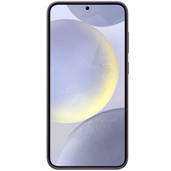 Samsung Coque originale en cuir vegan Samsung Galaxy S24 Plus - Dark Violet