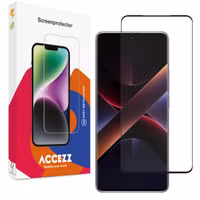 Accezz Protection d'écran en verre trempé Full Cover Xiaomi Poco X7