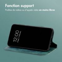 imoshion Étui de téléphone portefeuille Slim Samsung Galaxy A27 (5G) - Vert