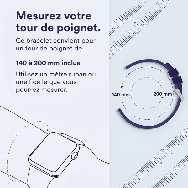 imoshion Bracelet sport en silicone avec boucle Fitbit Charge 5 / 6 - Peach