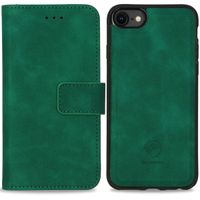 imoshion Etui de télephone luxe 2-en-1 amovible Apple iPhone SE (2020/2022) / 8 / 7 - Vert foncé