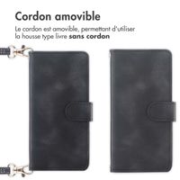 imoshion Etui de télephone portefeuille avec cordon Samsung Galaxy S22 - Noir