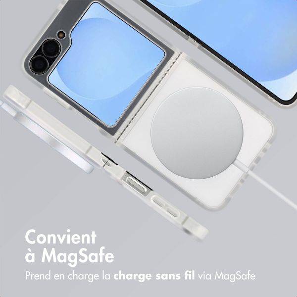 imoshion Coque Color Guard avec MagSafe Samsung Galaxy Z Flip 7 FE - Blanc