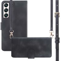 imoshion Etui de télephone portefeuille avec cordon Samsung Galaxy S22 - Noir