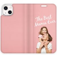 Concevez votre propre housse portefeuille Apple iPhone 13 - Blanc