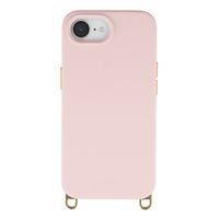 Selencia Coque arrière Rivièra avec MagSafe avec crochets amovibles Apple iPhone 17e / 16e - Sorbet Pink