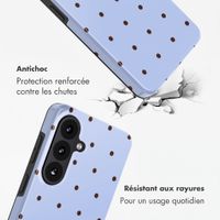 Selencia Coque arrière Vivid avec MagSafe Samsung Galaxy S26 FE - Happy Dots Digital Sky