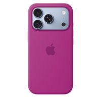 Apple Coque en silicone avec MagSafe Apple iPhone 18 Pro - Magenta