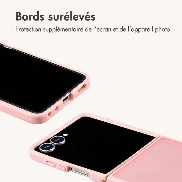 imoshion Coque Color Guard Samsung Galaxy Z Flip 8 - Rose clair
