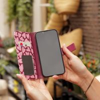 imoshion Étui de télephone portefeuille Design Apple iPhone 17 - Hearty Blush