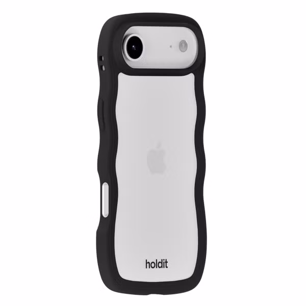 Holdit Coque Wavy Apple iPhone Air - Black / Transparent